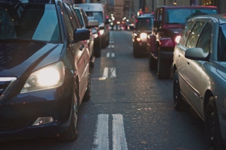 Autos im Stau